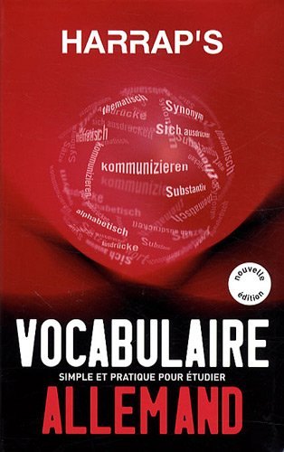 Harrap's vocabulaire allemand : simple et pratique pour étudier