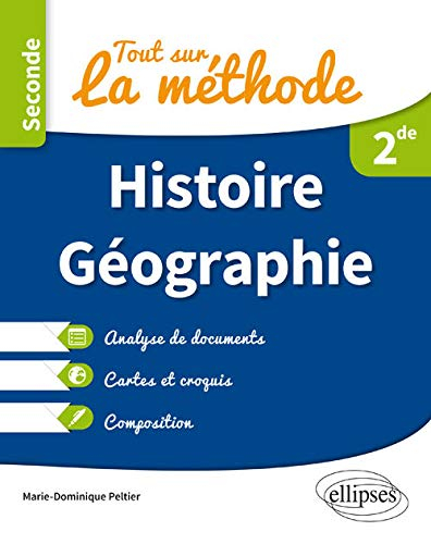 Tout sur la méthode en histoire géographie, seconde : analyse de documents, cartes et croquis, compo