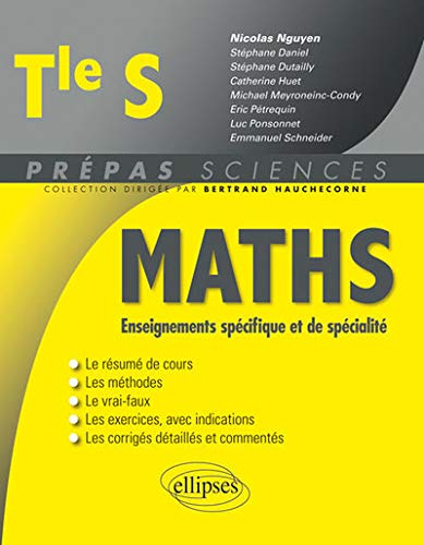 Mathématiques terminale S : enseignements spécifique et de spécialité