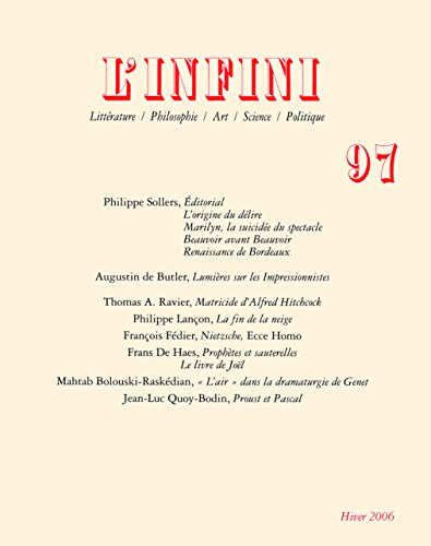 Infini (L'), n° 97