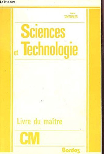 sciences et technologie ce : livre du maître
