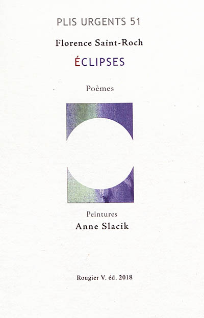 Eclipses : poèmes
