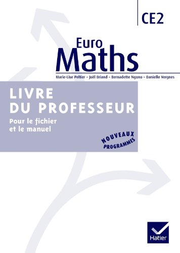 Euro maths, CE2 : livre du professeur