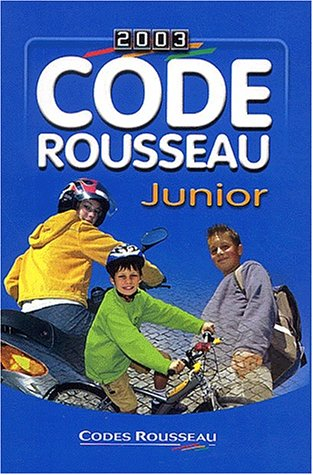code rousseau junior. edition 2003