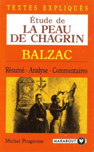 Etude de La Peau de chagrin, Honoré de Balzac : textes expliqués
