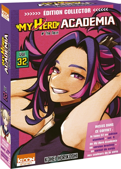 My hero academia : coffret volume 32