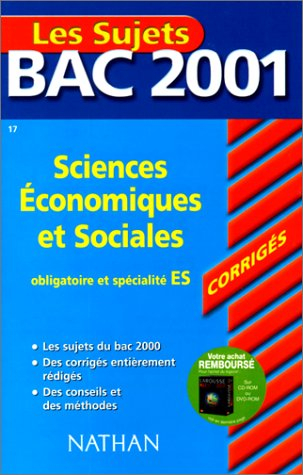 Sciences économiques et sociales ES