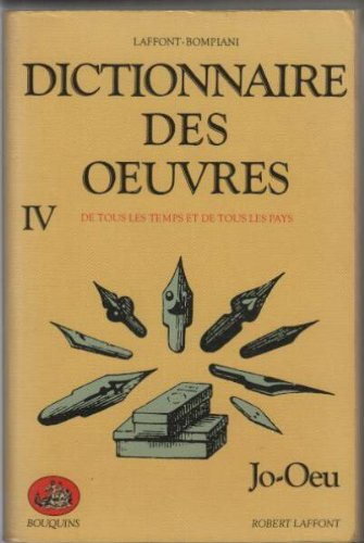 dictionnaire des oeuvres : tome 4