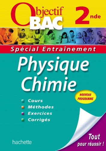 Physique chimie 2de : nouveau programme