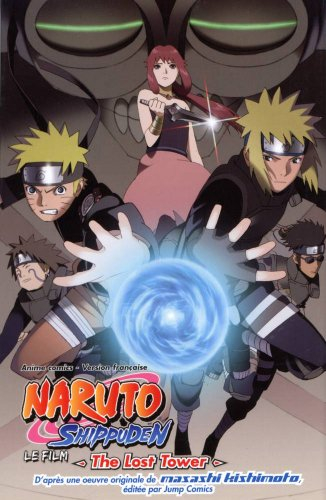 naruto shippuden - animé comics - the lost tower