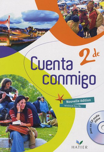 Cuenta conmigo, espagnol 2de : livre de l'élève