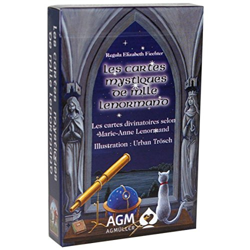 Les Cartes Mystiques de Mlle Lenormand - Grimaud Cartomancie - Jeu de cartes illustrées