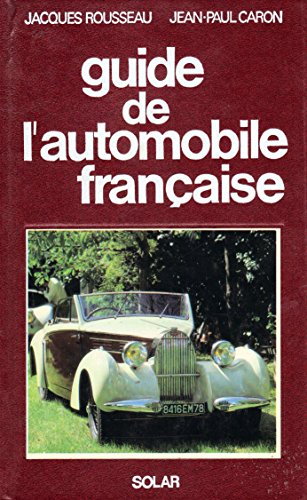 Guide de l'automobile française
