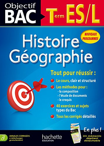 Histoire géographie terminales ES, L : nouveaux programmes