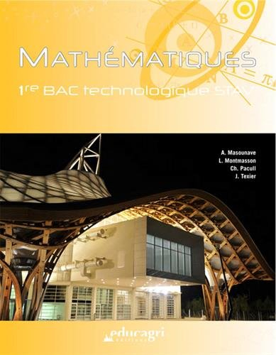 Mathématiques : 1re bac technologique STAV