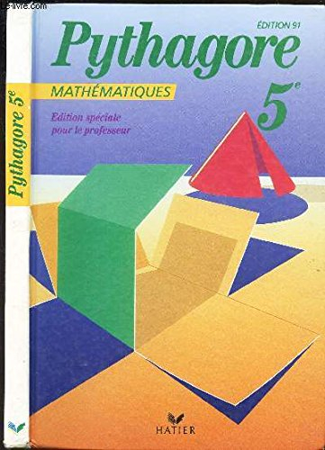 mathématiques, pythagore 5e