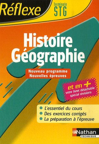 Histoire-géographie, Bac STG