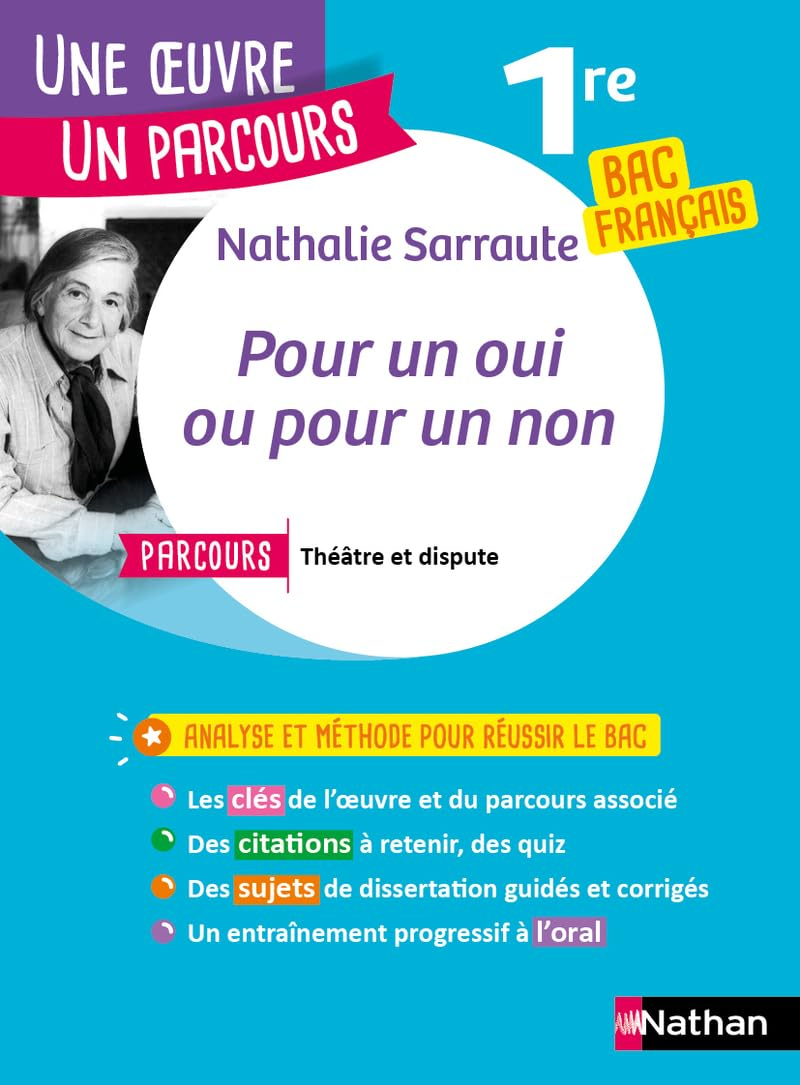 Pour un oui ou pour un non : parcours Théâtre et dispute : 1re bac français