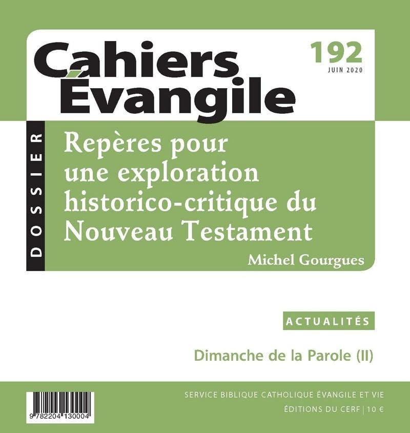 Cahiers Evangile, n° 192