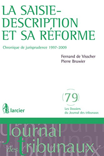 La saisie-description et sa réforme : chronique de jurisprudence 1997-2009