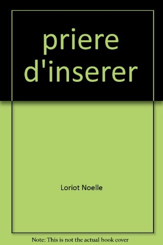 priere d'inserer