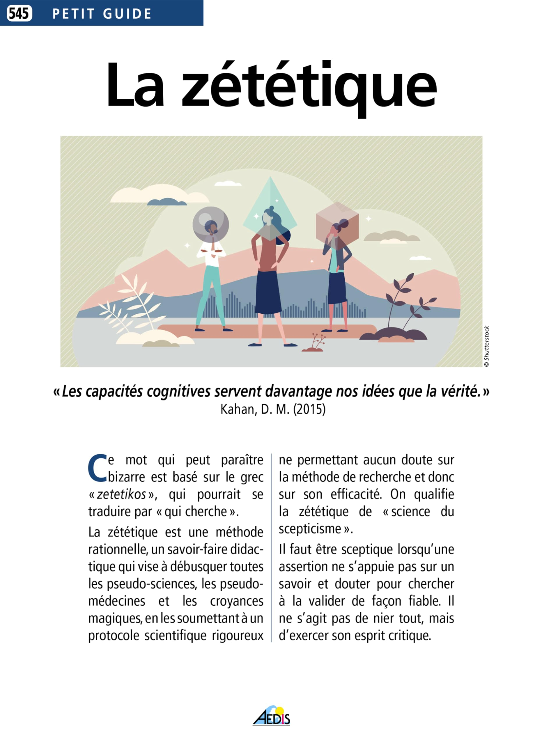 N° 545 - La zététique