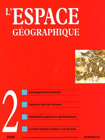 Espace géographique, n° 2 (2006)