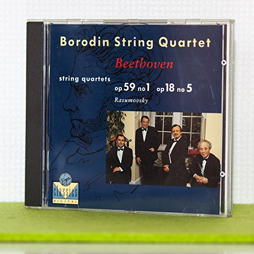 quatuors a cordes op.18 n,5 & op.59 n,1