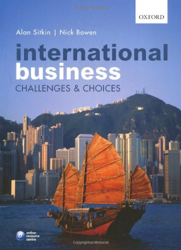international business: challenges and choices