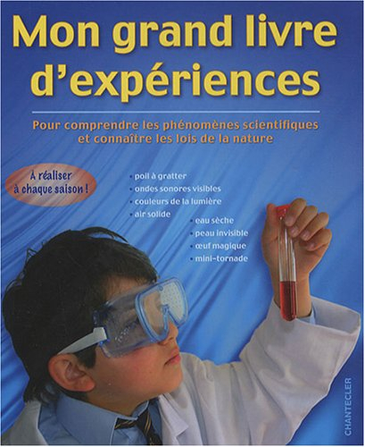 Mon grand livre d'expériences : pour comprendre les phénomènes scientifiques et connaître les lois d