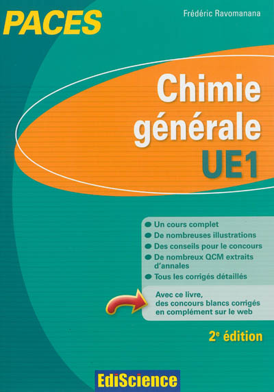 Chimie générale-UE1 PACES : 1re année santé