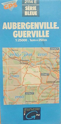 Carte de randonnée : Aubergenville, Guerville 2114 E