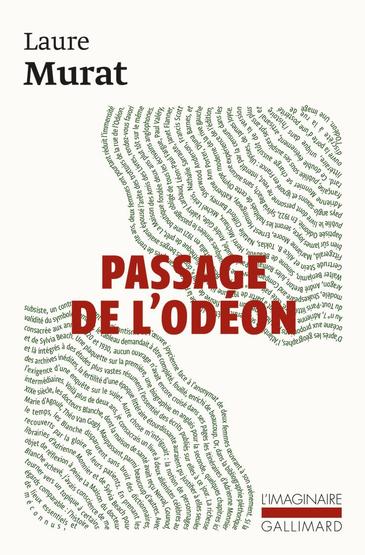 Passage de l'Odéon : Sylvia Beach, Adrienne Monnier et la vie littéraire à Paris dans l'entre-deux-g
