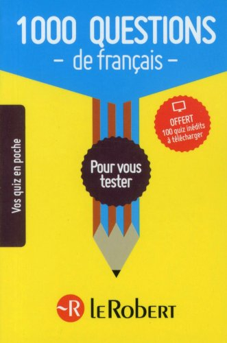 1.000 questions de français : pour vous tester