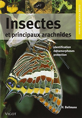 Guide Vigot des insectes et principaux arachnides : identification, métamorphoses, protection
