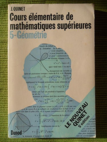 Cours élémentaire de mathématiques supérieures. Vol. 1. Géométrie