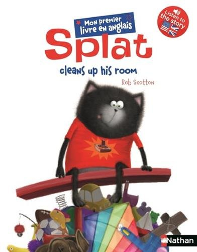 Splat the cat. Vol. 3. Splat cleans up his room