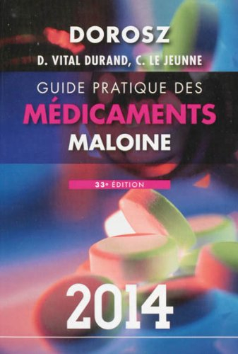 Guide pratique des médicaments : 2014