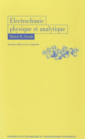 Electrochimie physique et analytique