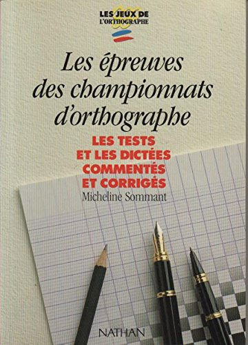 championnats orthographe
