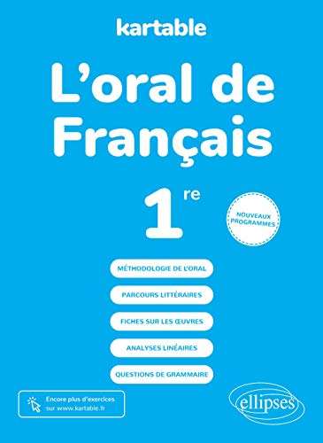 L'oral de français, 1re : nouveaux programmes