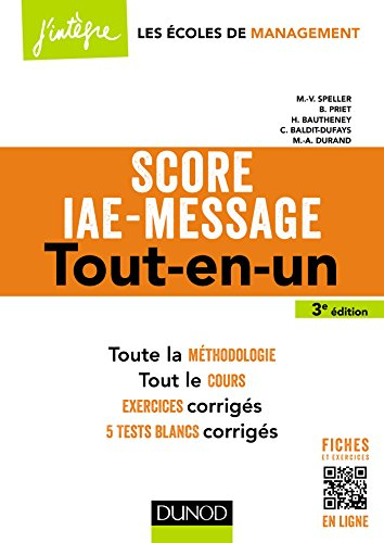 Score IAE-Message : tout-en-un