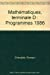 Mathématiques : terminale D, livre de l'élève, programmes 1986