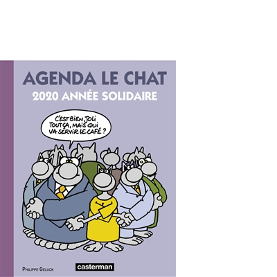 Agenda Le Chat 2020 : année solidaire
