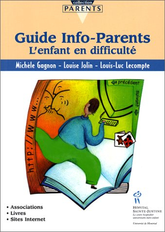 guide info-parents : l'enfant en difficulté