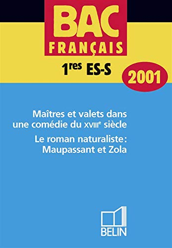 Bac français, 1res ES-S : 2001