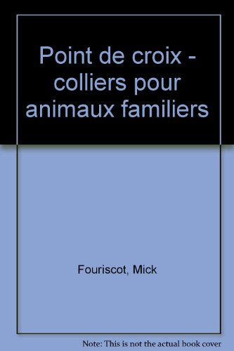 Point de croix : colliers pour animaux familiers