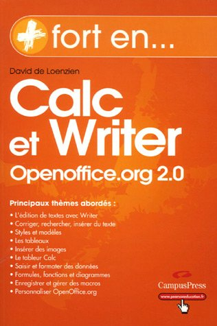 Calc et Writer : OpenOffice.org 2.0