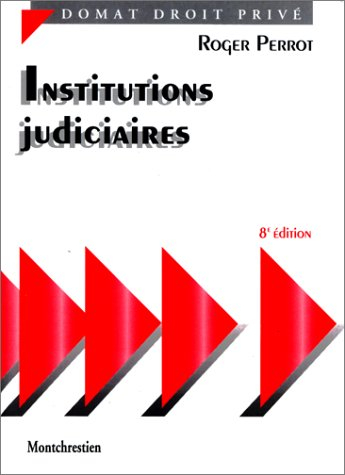 institutions judiciaires, 8e édition