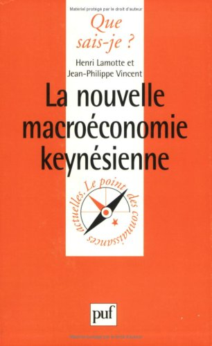 La nouvelle macroéconomie keynésienne